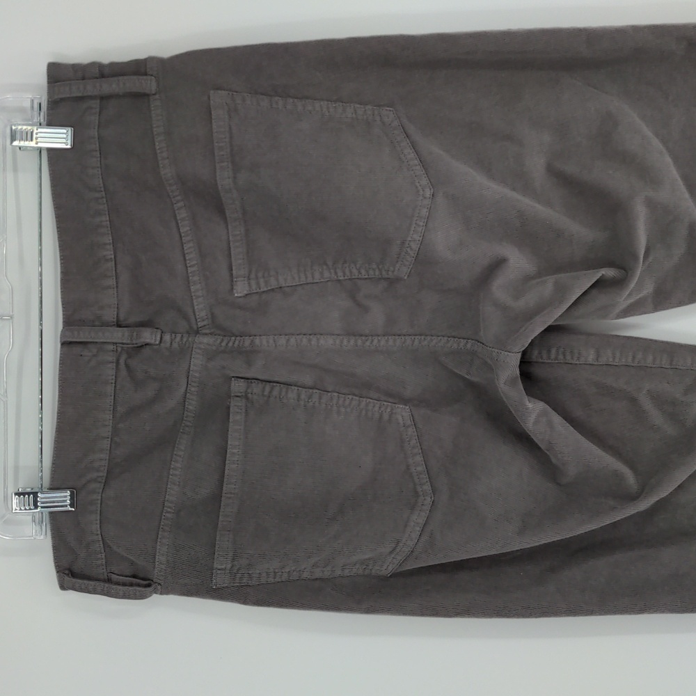 J. Crew Men's Gray Corduroy Slim Straight Pants Size 33 Minimalist Office Casual - Picture 13 of 14